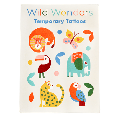 457 Rex London Temporary Tattoos - Wild Wonders