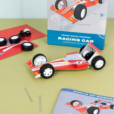 Make Your Own Motor Powered Racing Car