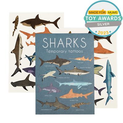 Shark Temporary Tattoos