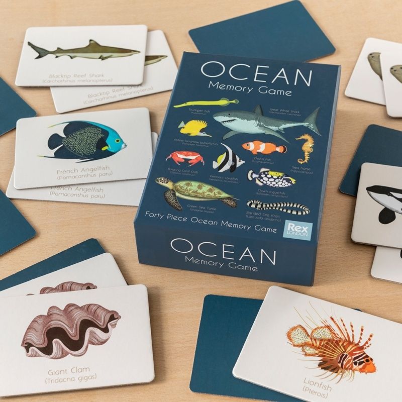 470 Rex London Ocean Memory Game