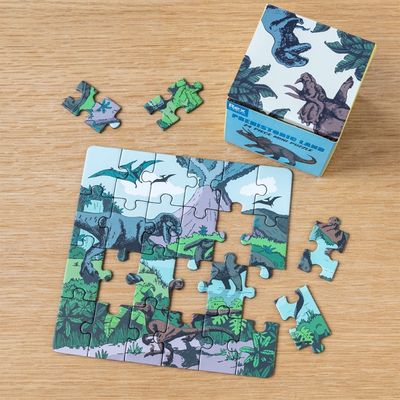 478 Rex London Mini Jigsaw Puzzle - Prehistoric Land