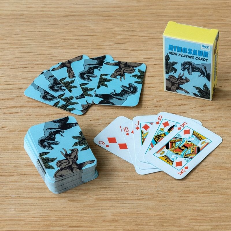 483 Rex London Dinosaur Playing Cards 