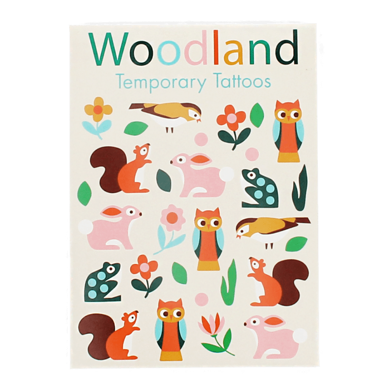 488 Rex London Temporary Tattoos - Woodland