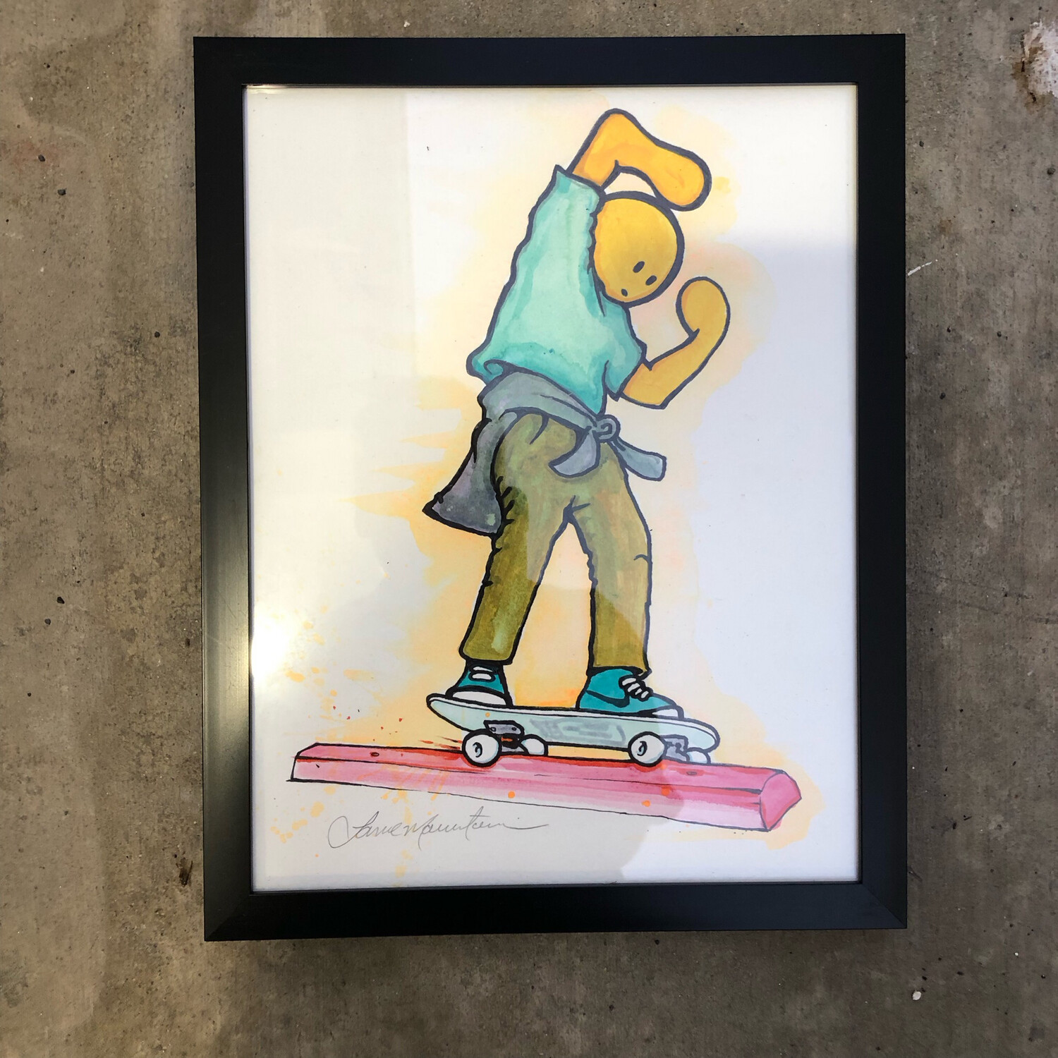 Watercolor Doughboy Slappy