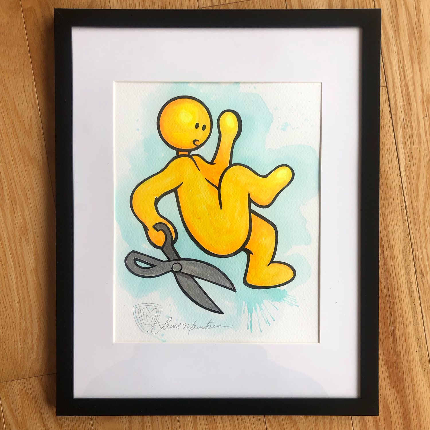 Watercolor Ransom Indy
