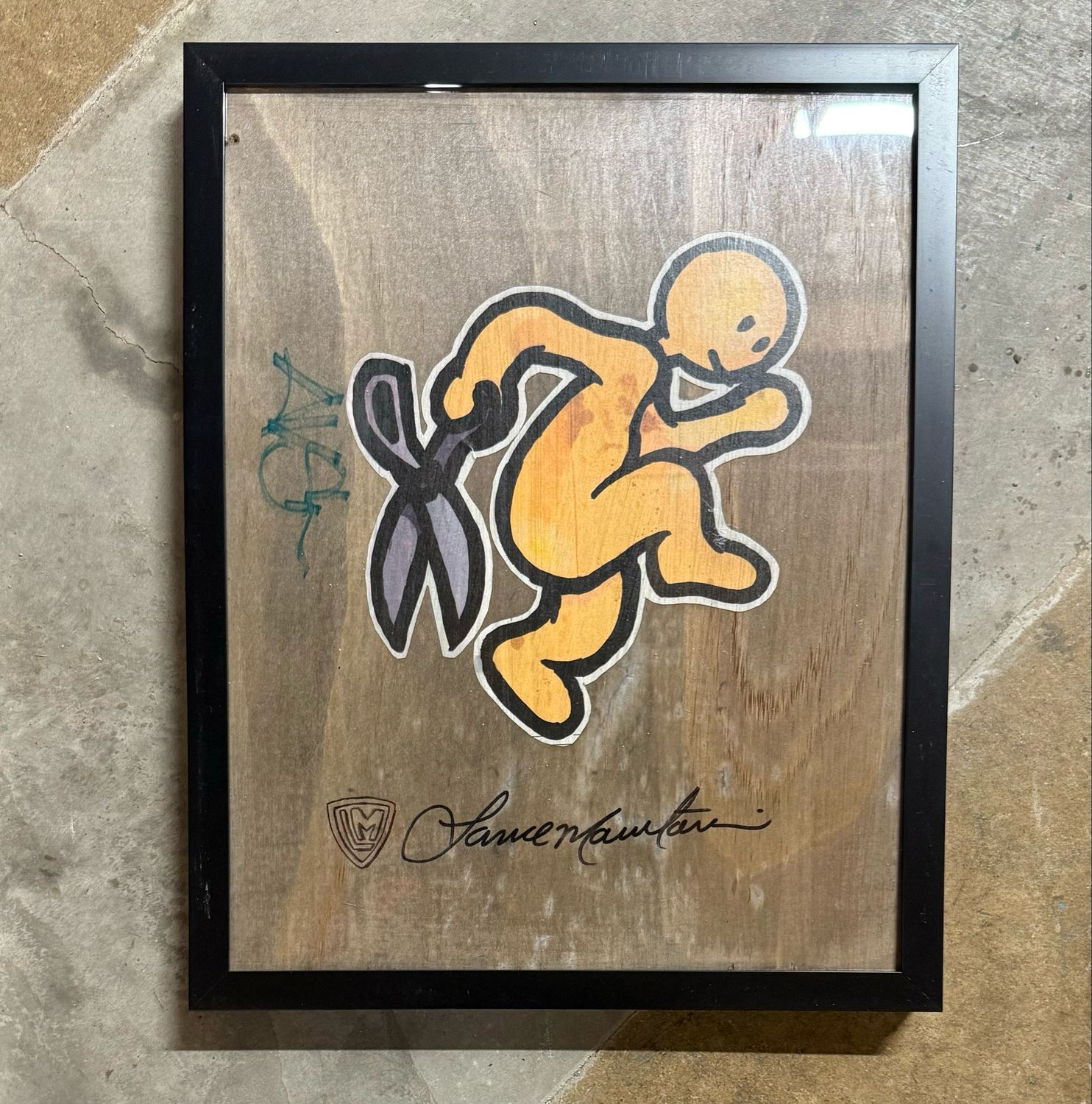 Wheat paste Ransom Indy