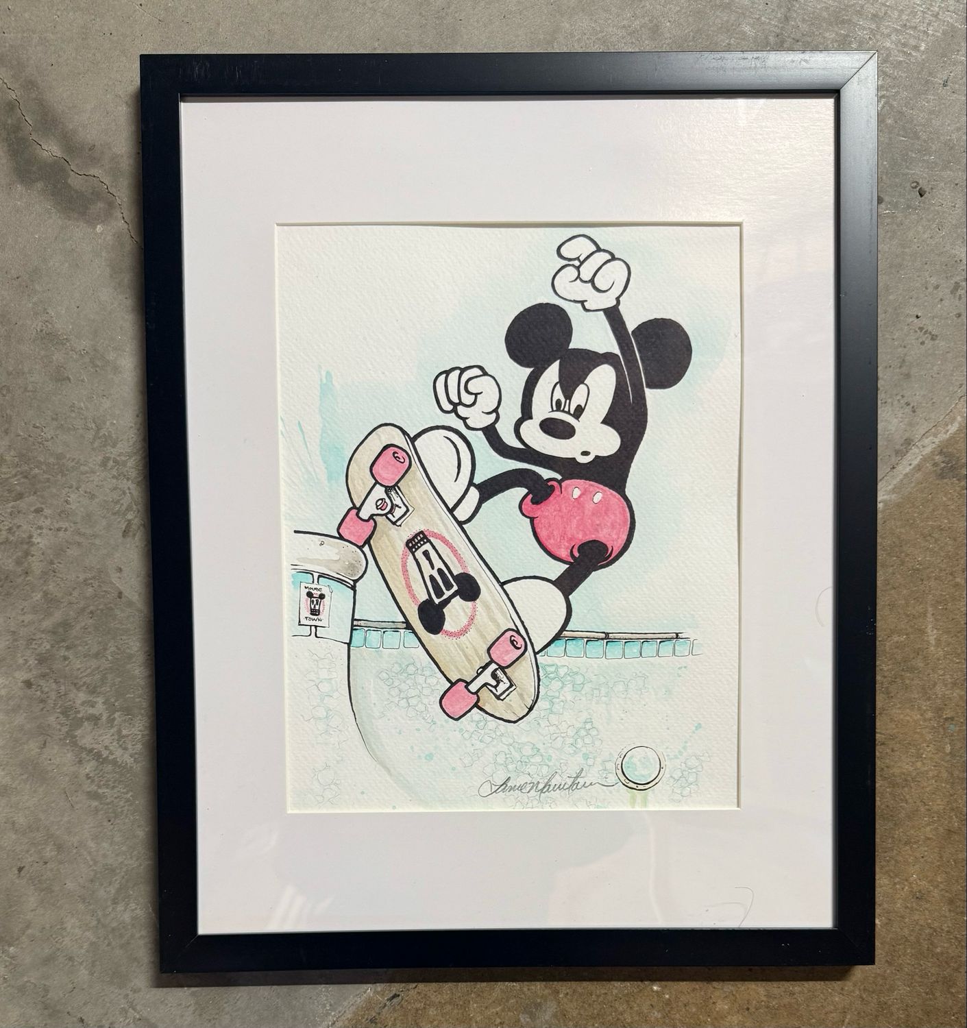 Watercolor Mouse
