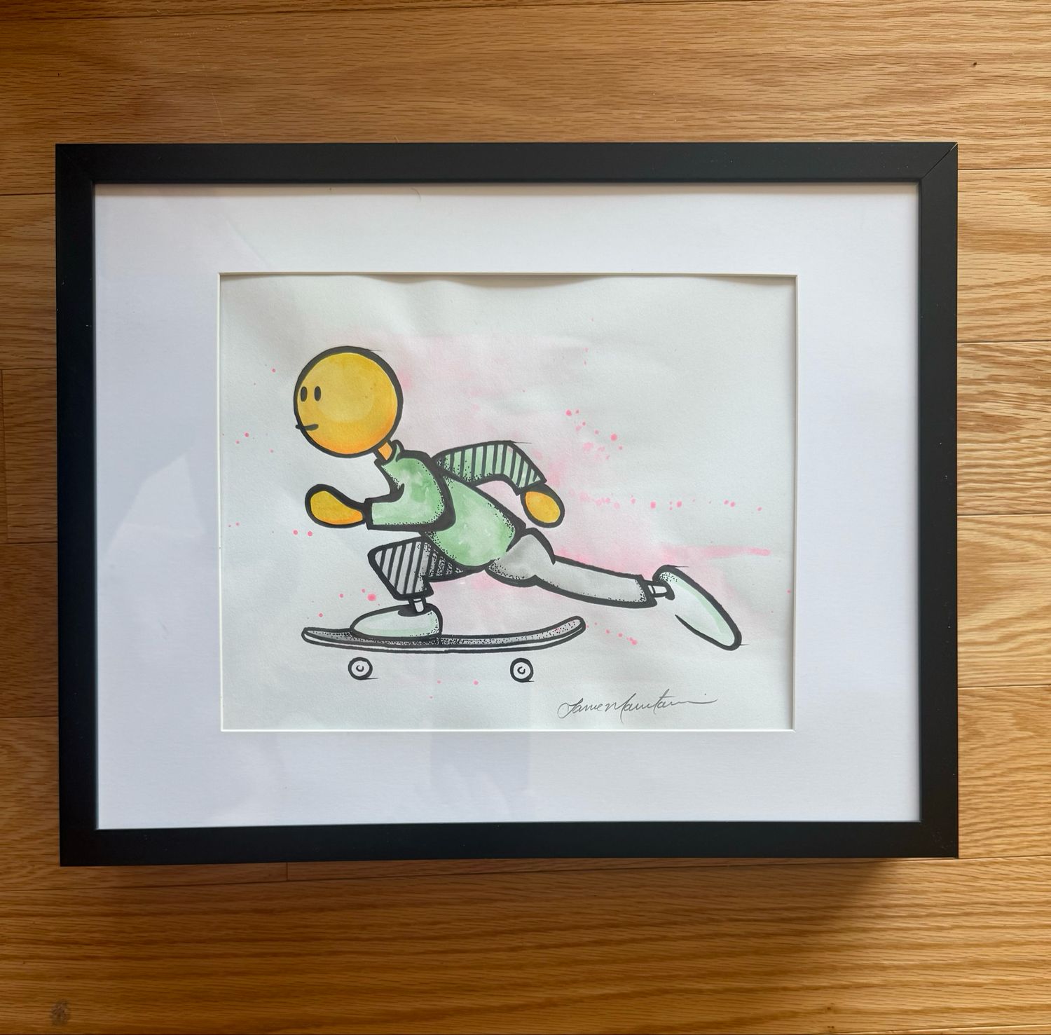 Watercolor Doughboy push