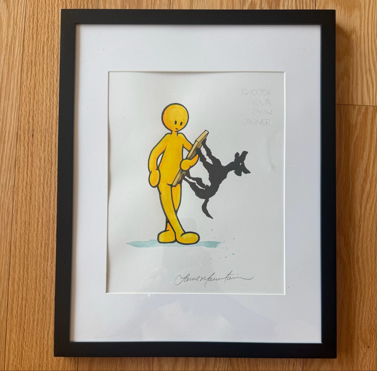 Watercolor Doughboy Choose