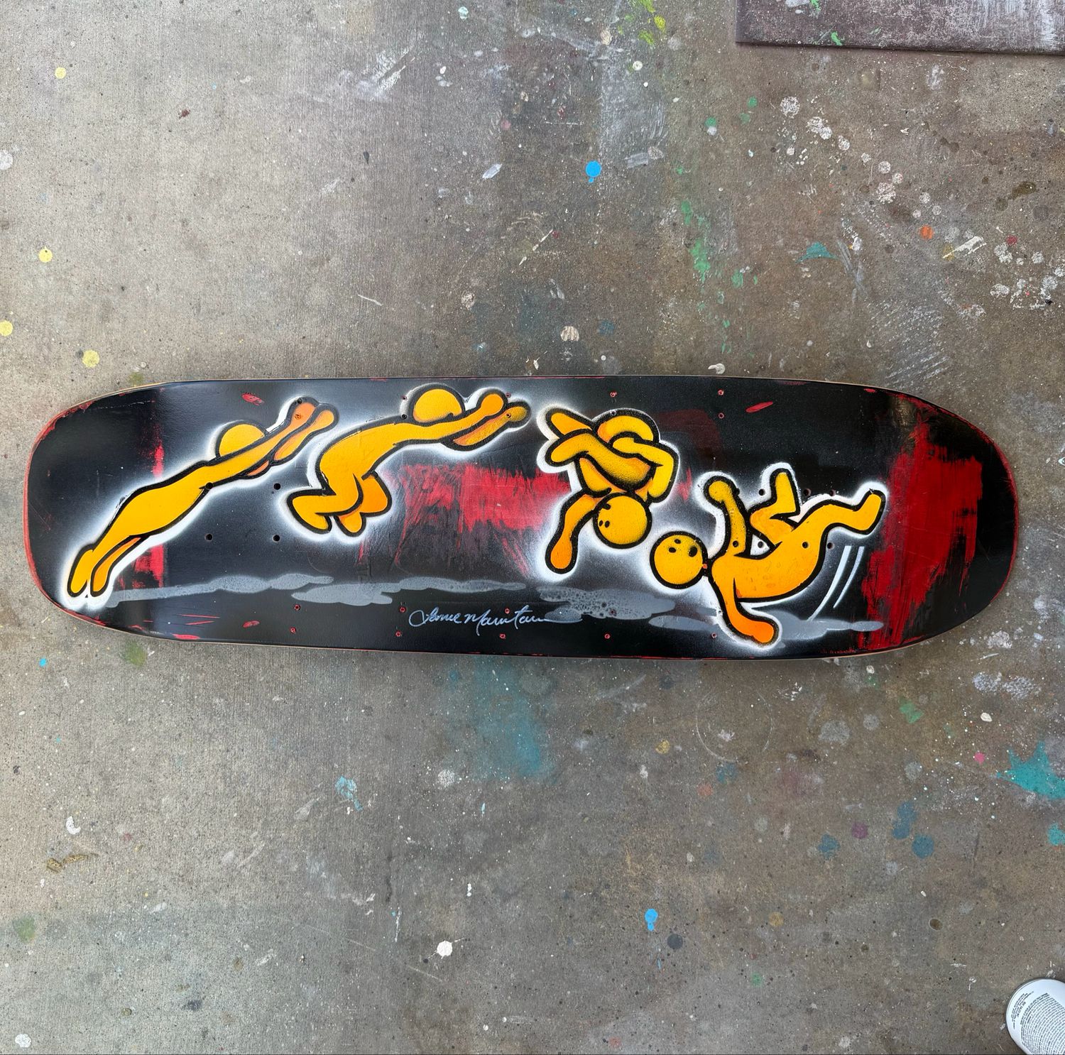 Rider Hand Sprayed Doughboy Black