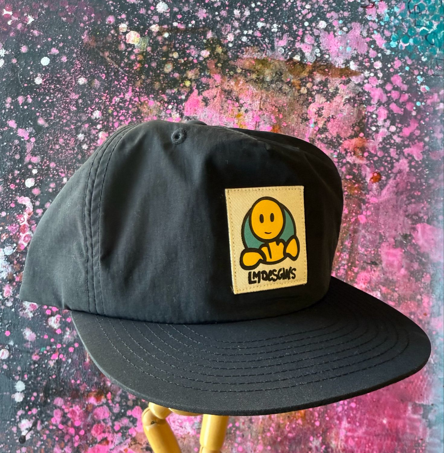1LM Black Doughboy Hat