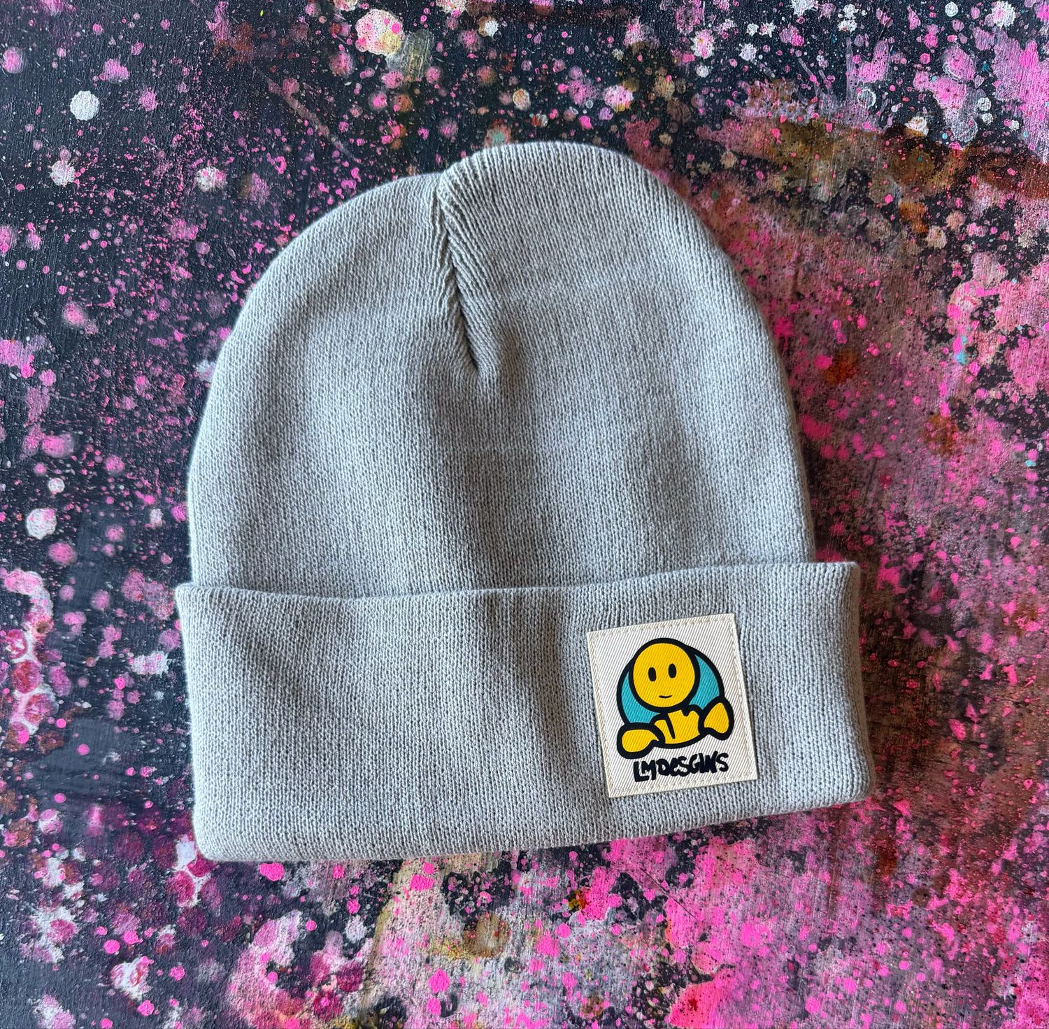 1LM Grey_Doughboy_Beanie