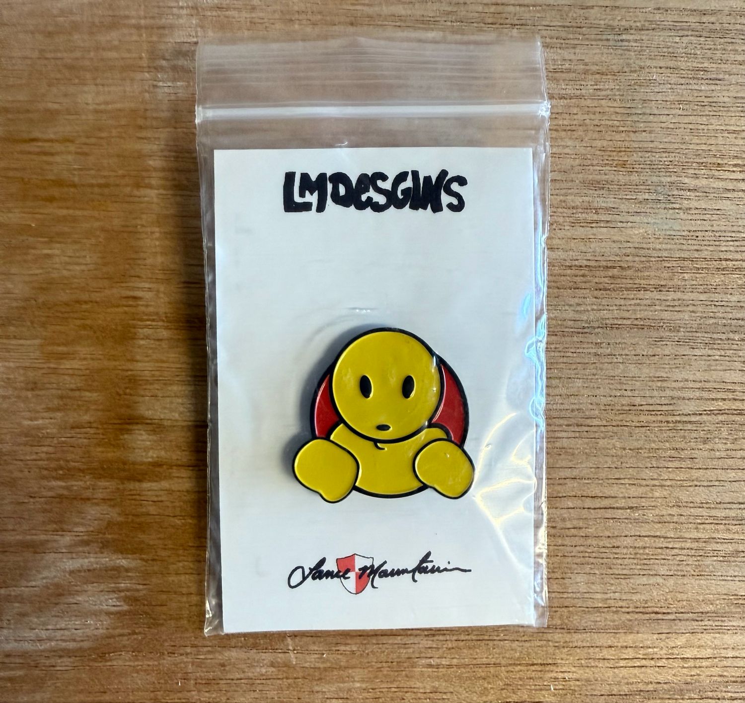 Dough Boy Pin Red