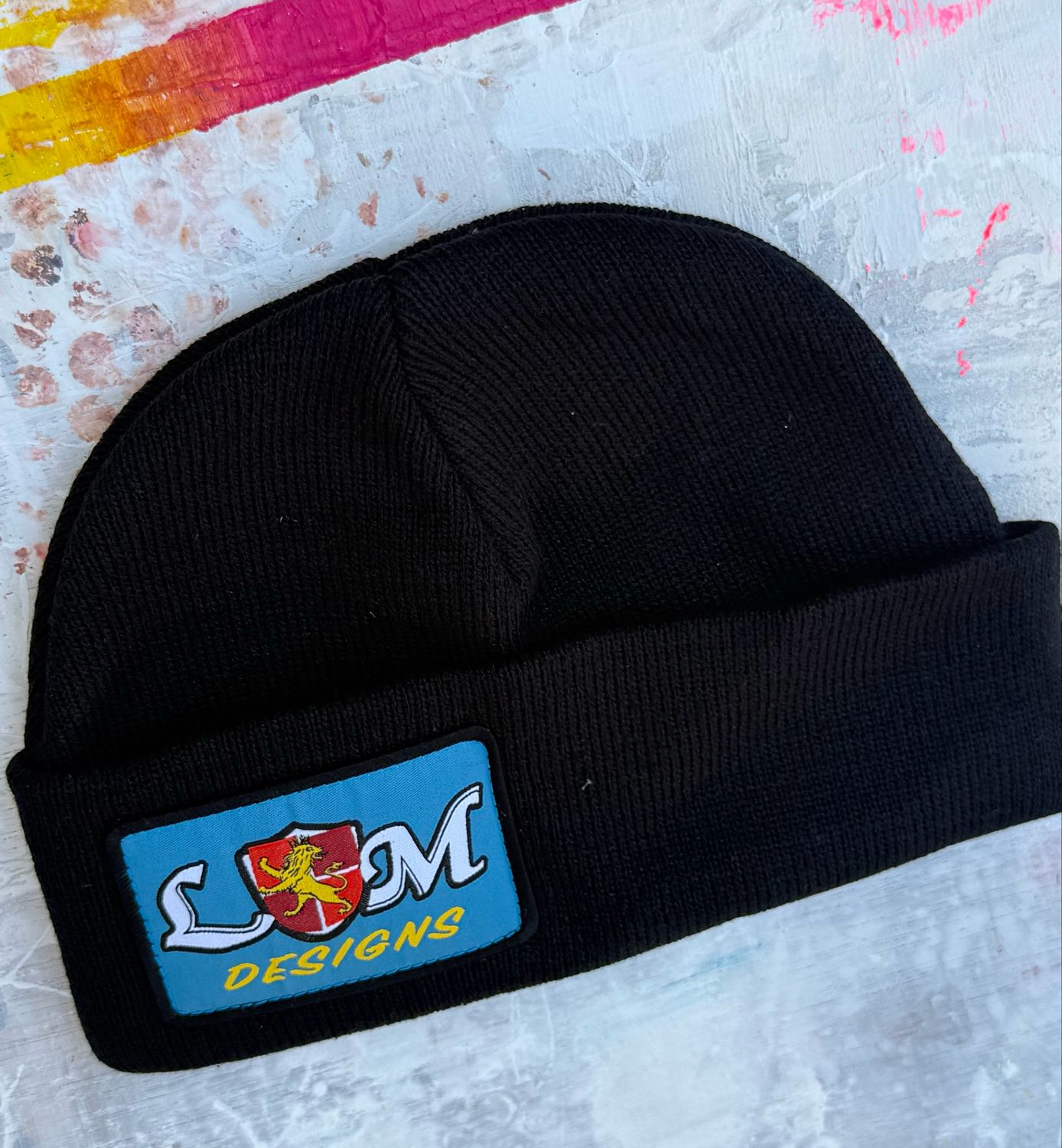 1LM black_Shield_Beanie