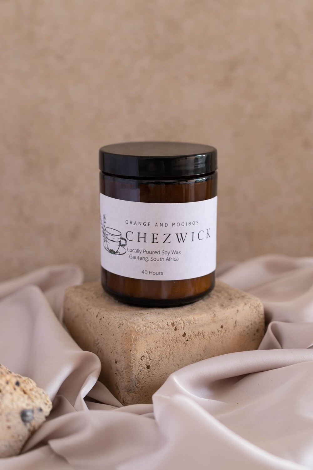 Orange and Rooibos Soy Candle