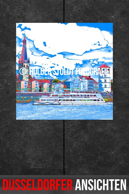 ALTSTADTANSICHT MIT SCHIFF BLAU1 QUAD