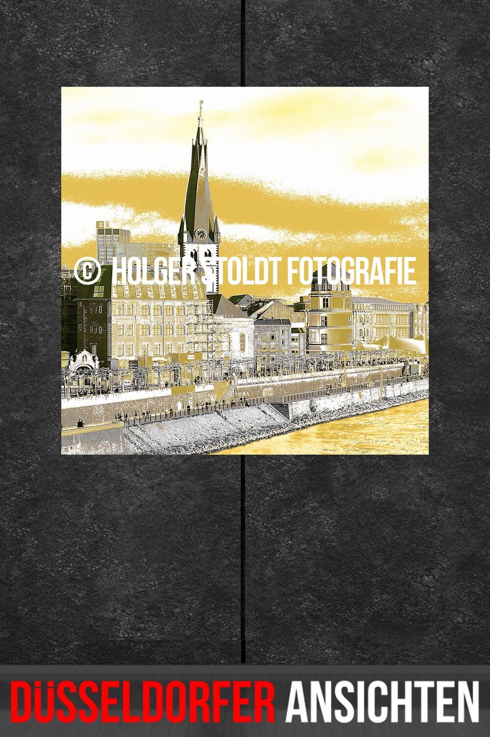 ZWISCHEN THERESIEN UND BURGPLATZ GELB-GELB QUAD