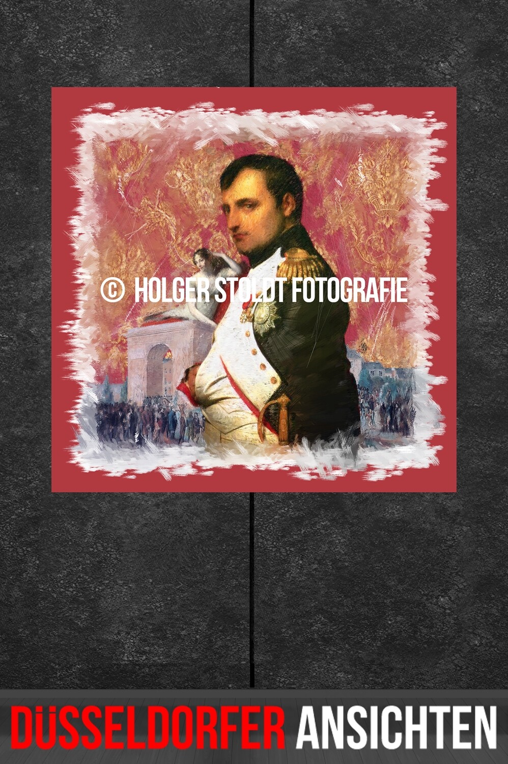 NAPOLEON GEMALT ROT 80 QUAD