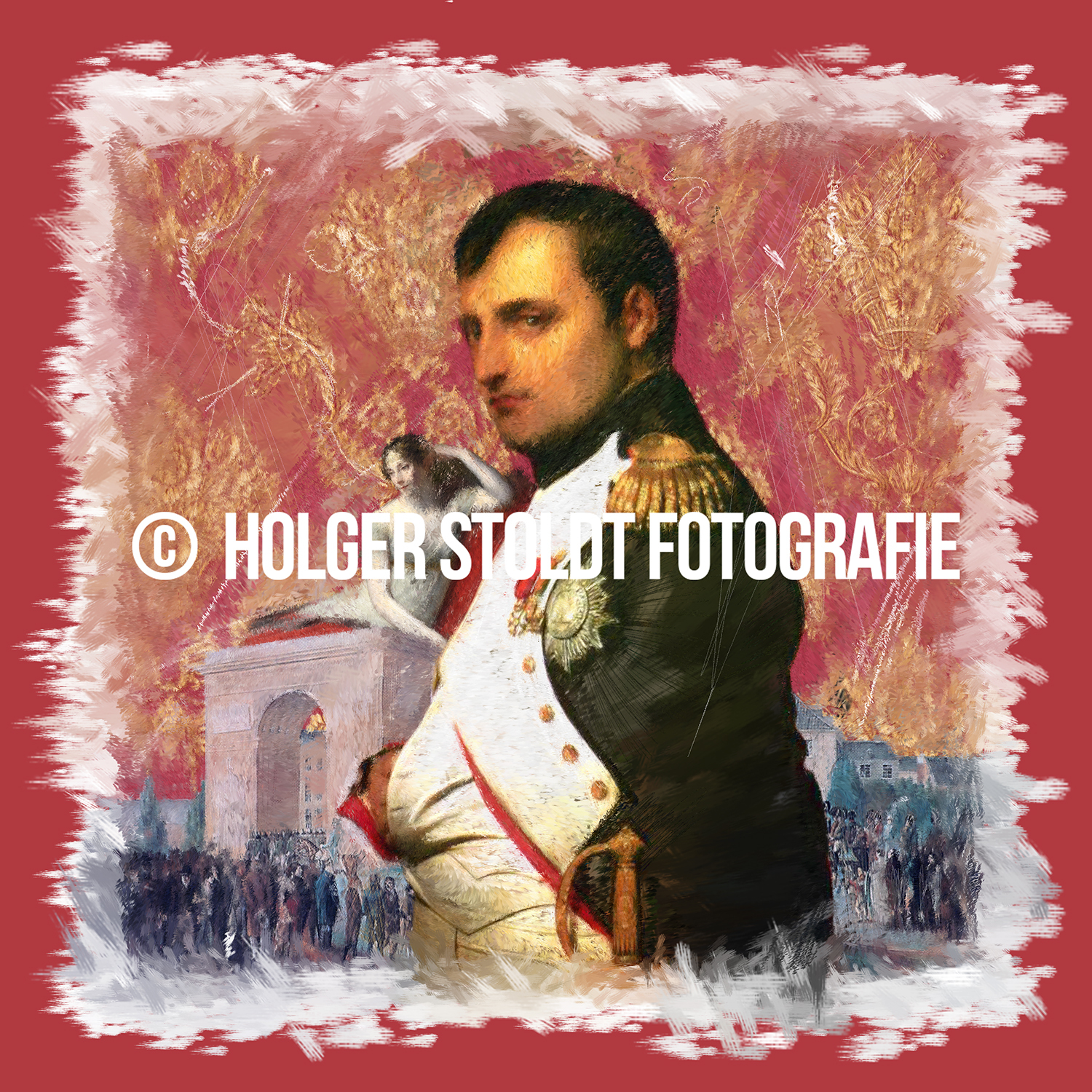 NAPOLEON GEMALT ROT 80 QUAD