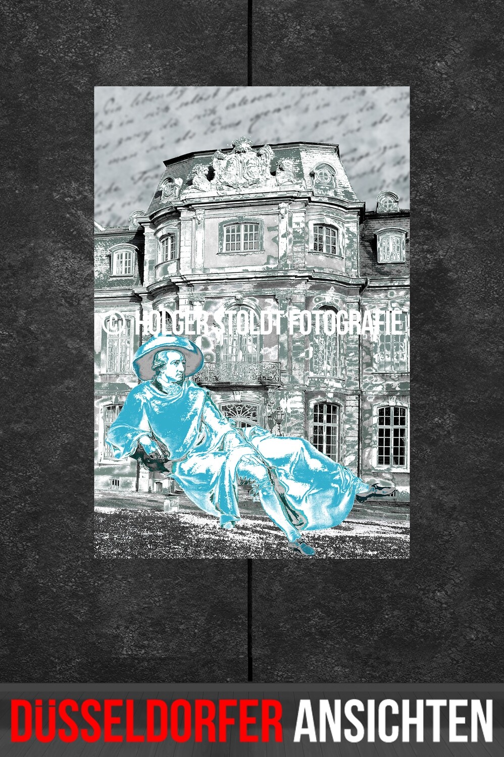DÜSSELDORF JÄGERHOF MIT GOETHE BLAU 2:3