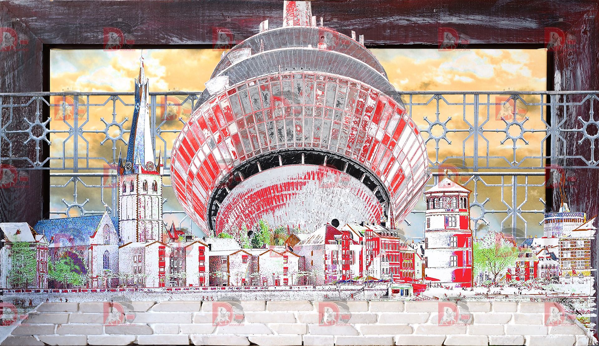 Düsseldorf Composing 3D