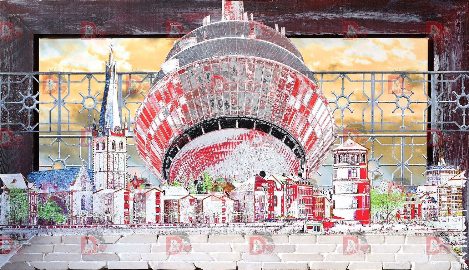 Düsseldorf Composing 3D