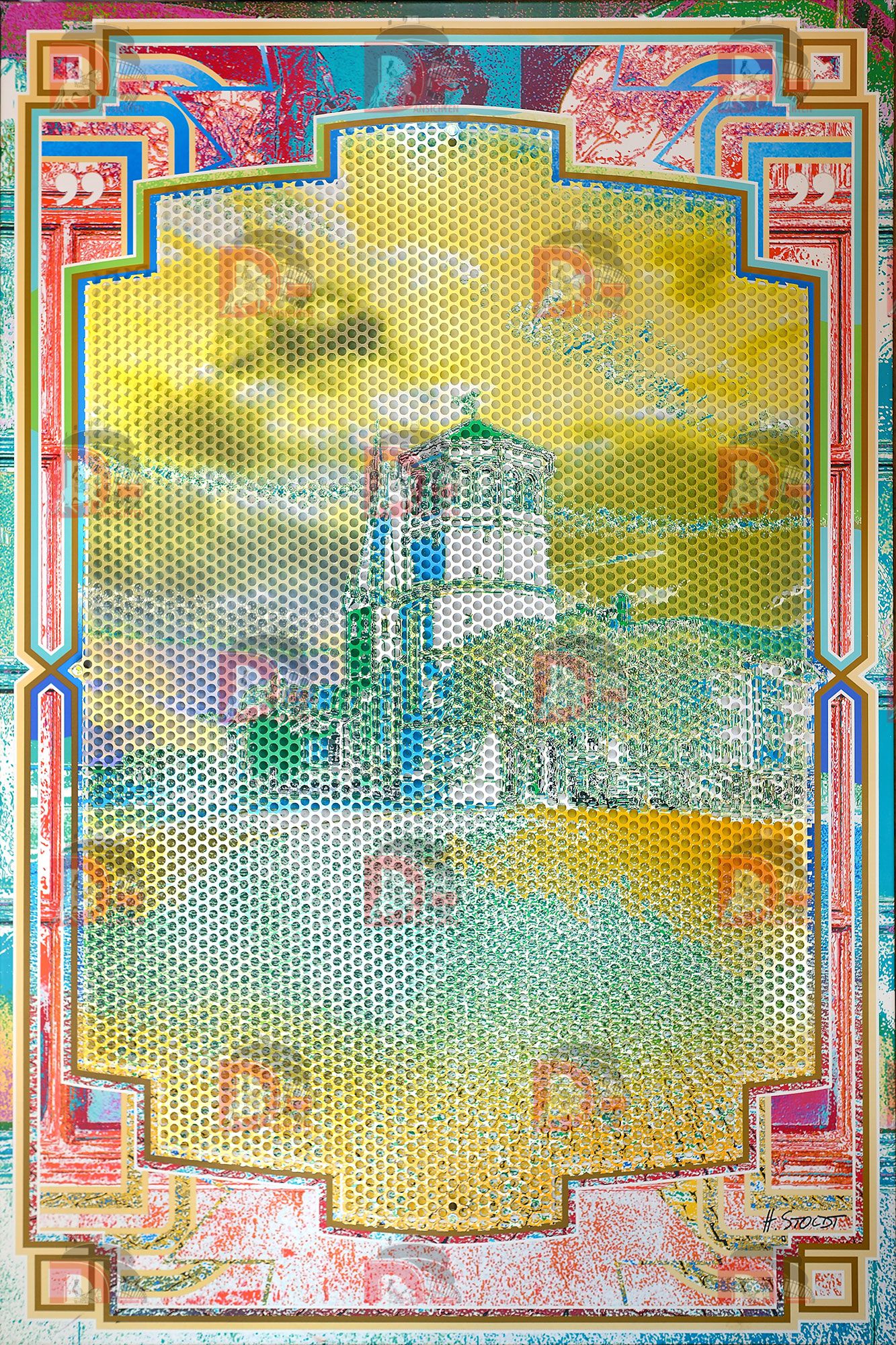 Burgplatz im Zwanziger - Stahl