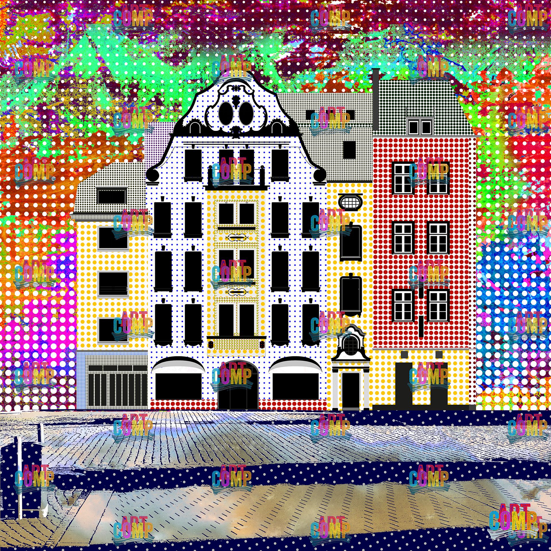 ART-COMP Burgplatz bunt 2