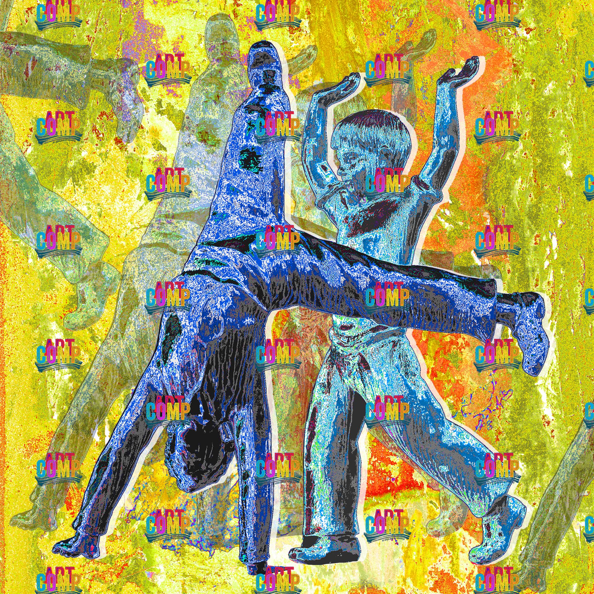 Radschläger hell bunt