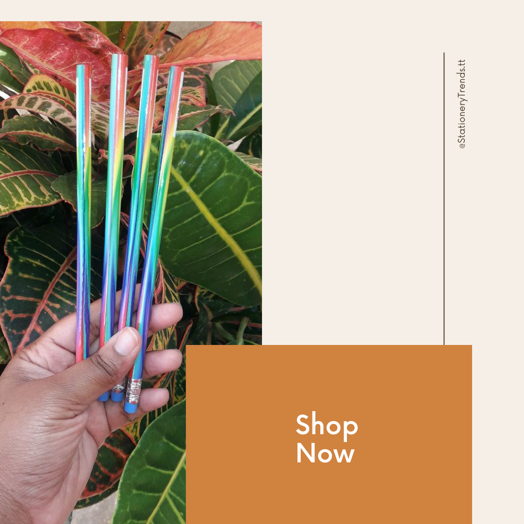 Tie-dye pencils
