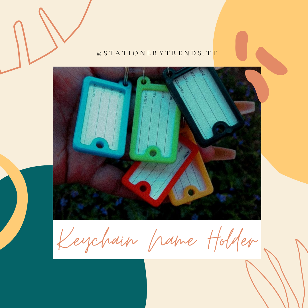 Key-chain name holders