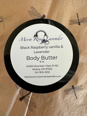 Body Butter - Blackberry, Raspberry, Vanilla and Lavender
