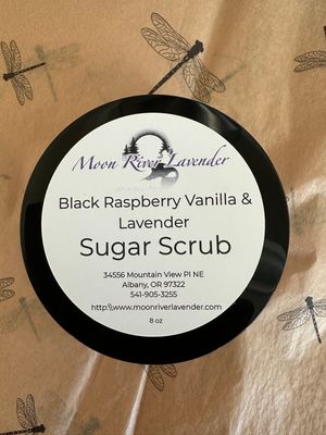 Sugar Scrub - Blackberry, Raspberry, Vanilla and Lavender