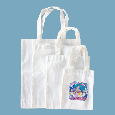 Plain Canvas Tote - Medium (M)
