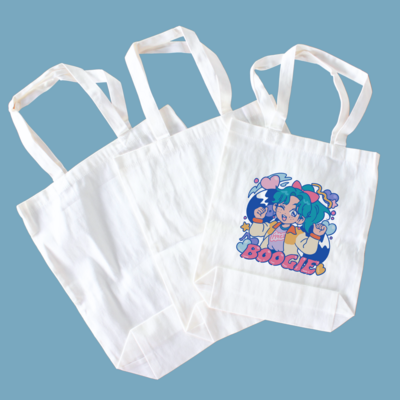 Canvas Tote with Base - Large (L)