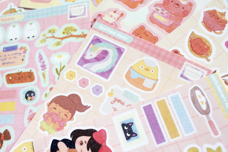Satin Sticker