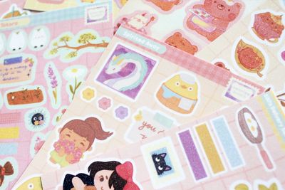 Satin Sticker