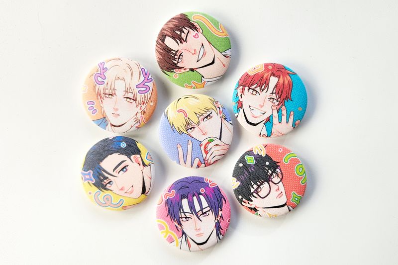 1.75" Round Button Pins
