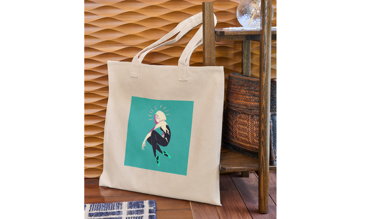 Plain Canvas Tote - Large (L)