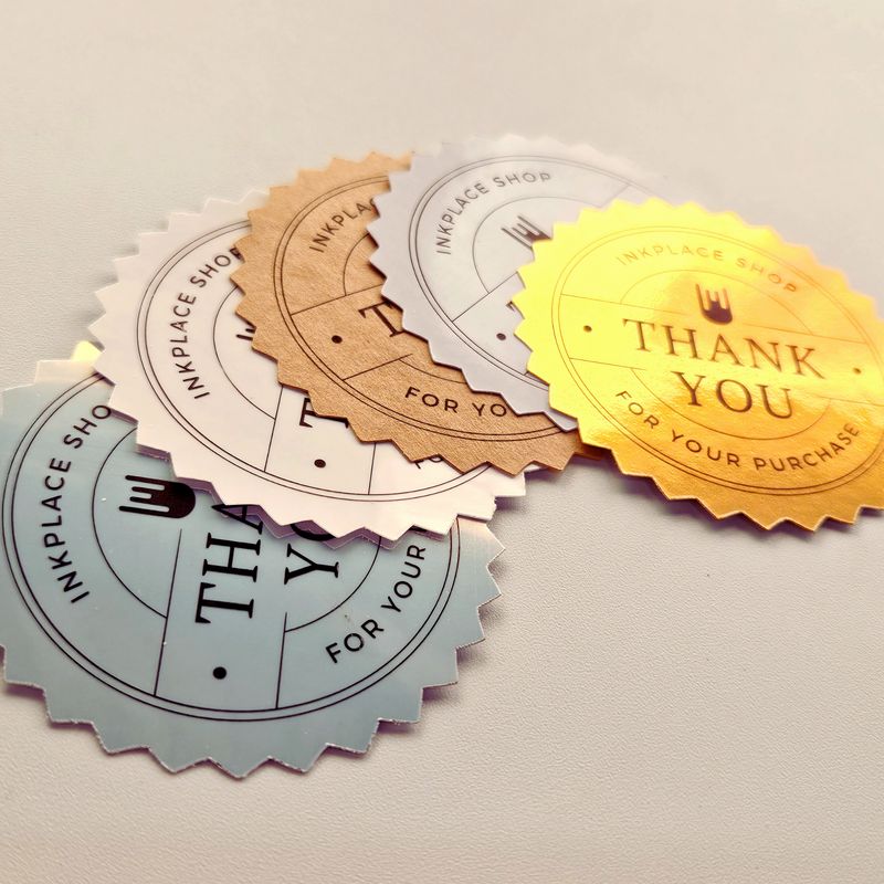 Custom Cut Label Stickers