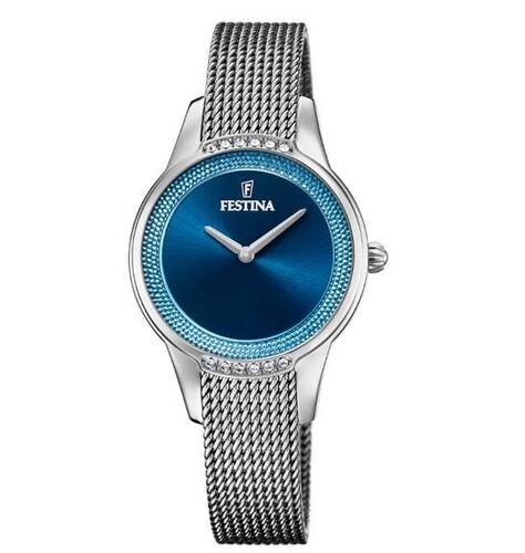 Festina F20494/2 Damenuhr MADEMOISELLE Blau Edelstahl Festina F20494/2 Damenuhr MADEMOISELLE Blau Edelstahl
