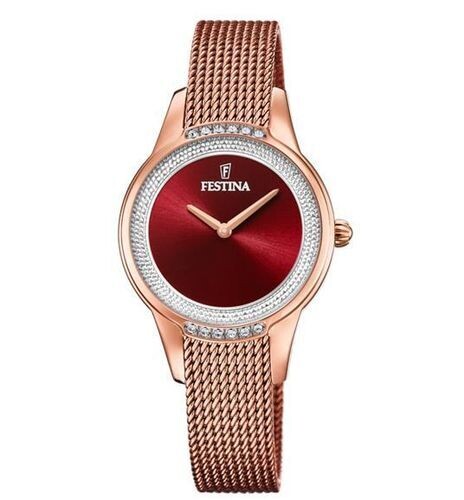Festina F20496/1 Damenuhr MADEMOISELLE Red Edelstahlband Festina F20496/1 Damenuhr MADEMOISELLE Red Edelstahlband