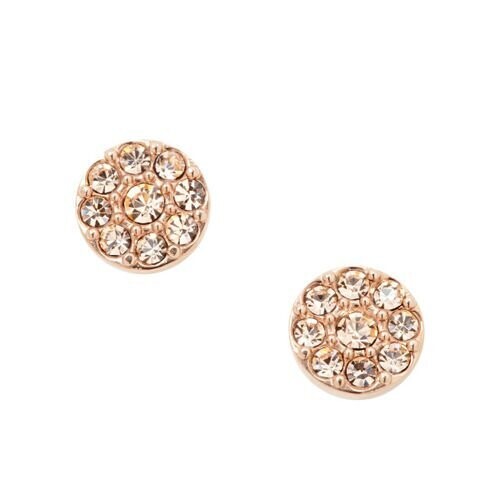 Fossil JF00830791 Damen Ohrstecker Edelstahl rosegold mit Steinen Fossil JF00830791 Damen Ohrstecker Edelstahl rosegold mit Steinen