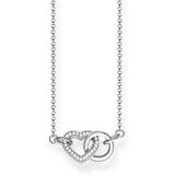 Thomas Sabo KE1643-051-14 Kette Together Herz klein