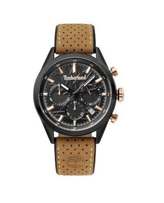 Timberland TBL15476JSB.02 Herren Uhr Leder schwarz braun