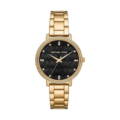 Michael Kors MK4593 Damen Uhr gold schwarz