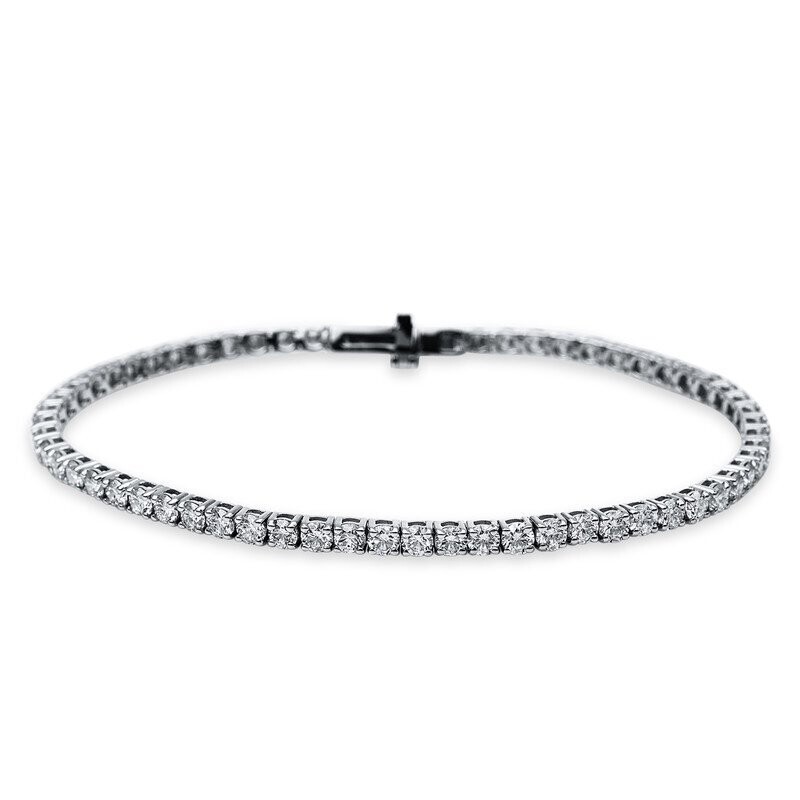 Armband 4er-Krappe 18 kt WG Armband 4er-Krappe 18 kt WG