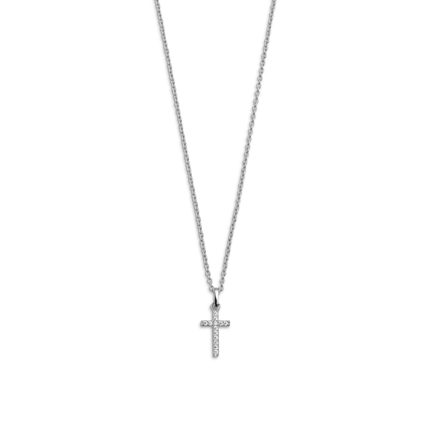 Xenox XS3522K Damen Halskette Kreuz silber