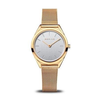 Bering 17031-334 Damen Uhr Ultra Slim gold glänzend