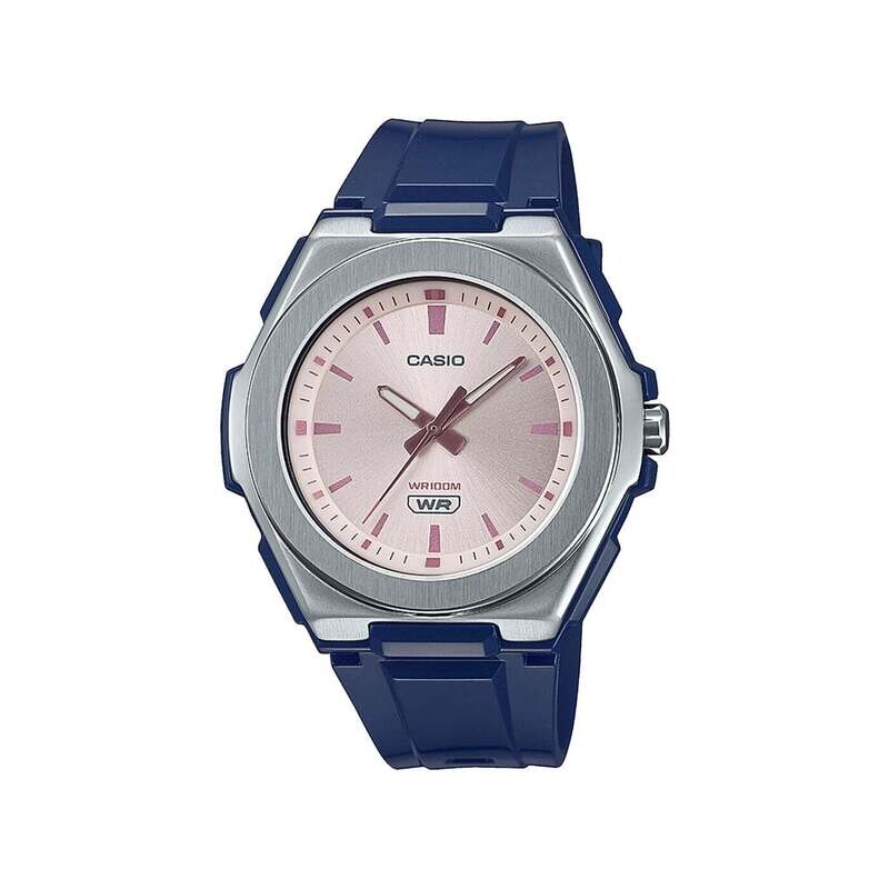 Casio LWA-300H-2EVEF Damenuhr rosa silber